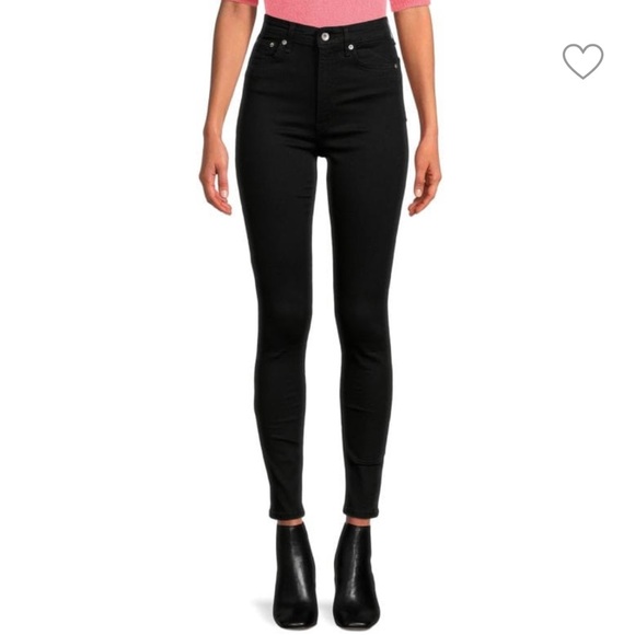 rag & bone Pants - COPY - Rag & Bone - Nina High Waist Ankle Crop Skinny Jeans